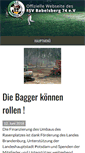 Mobile Screenshot of fsv-babelsberg74.de